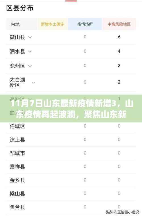 山东疫情再起波澜,聚焦新增确诊背后的故事(最新数据发布)