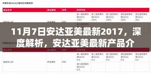 安达亚美最新产品深度解析与评测报告（2017年11月版）