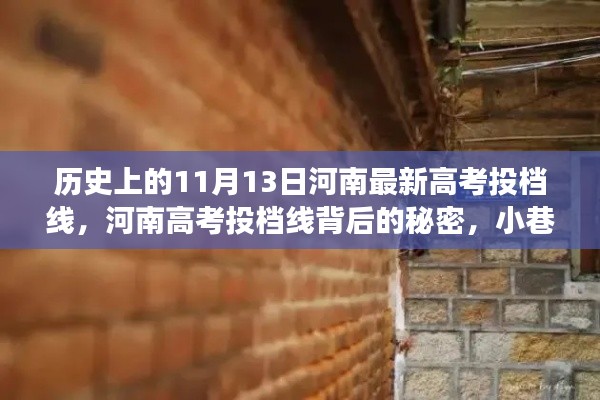 河南高考投档线背后的历史秘密与小巷特色小店探秘之旅