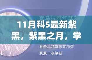 紫黑之月,学习变化的力量,自信与成就的种子正在发芽的旅程