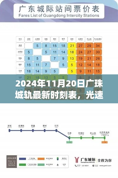 科技重塑轨道交通新纪元,广珠城轨最新时刻表(光速出行,2024年11月版)