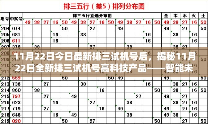 11月22日今日最新排三试机号后,揭秘11月22日全新排三试机号高科技产品——智能未来触手可及,颠覆你的日常体验!