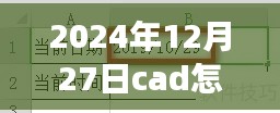 超越时空,掌握CAD实时日期插入技巧,激发潜能之旅(2024年指南)