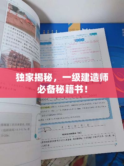 独家揭秘,一级建造师必备秘籍书!