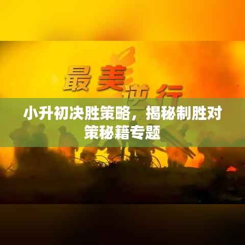 小升初决胜策略,揭秘制胜对策秘籍专题